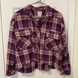 BDG Cropped Flannel